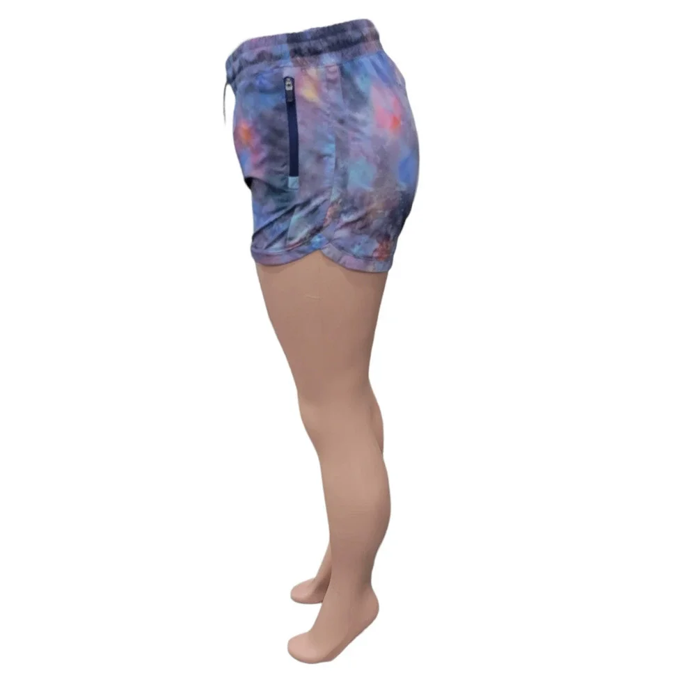 Athleta All Play Tie Dye Printed‎ Athletic Shorts Size XXL 16